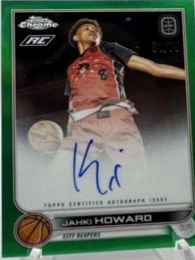 Jahki Howard [Green] #CA-JH3