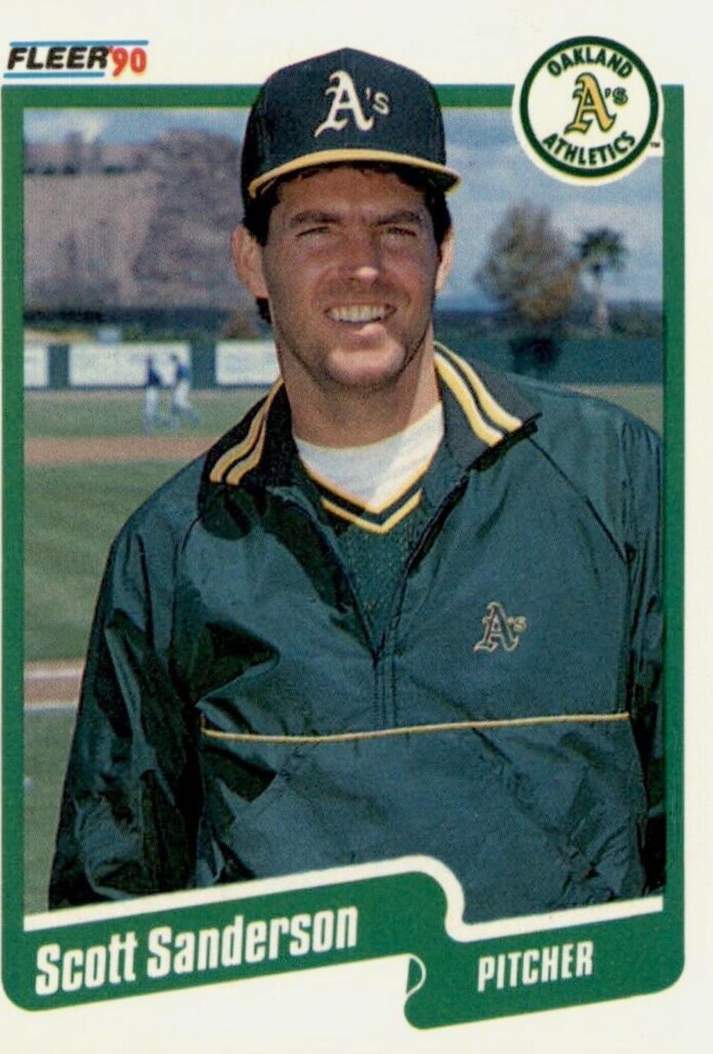 Scott Sanderson #U-118 Baseball Cards 1990 Fleer Update