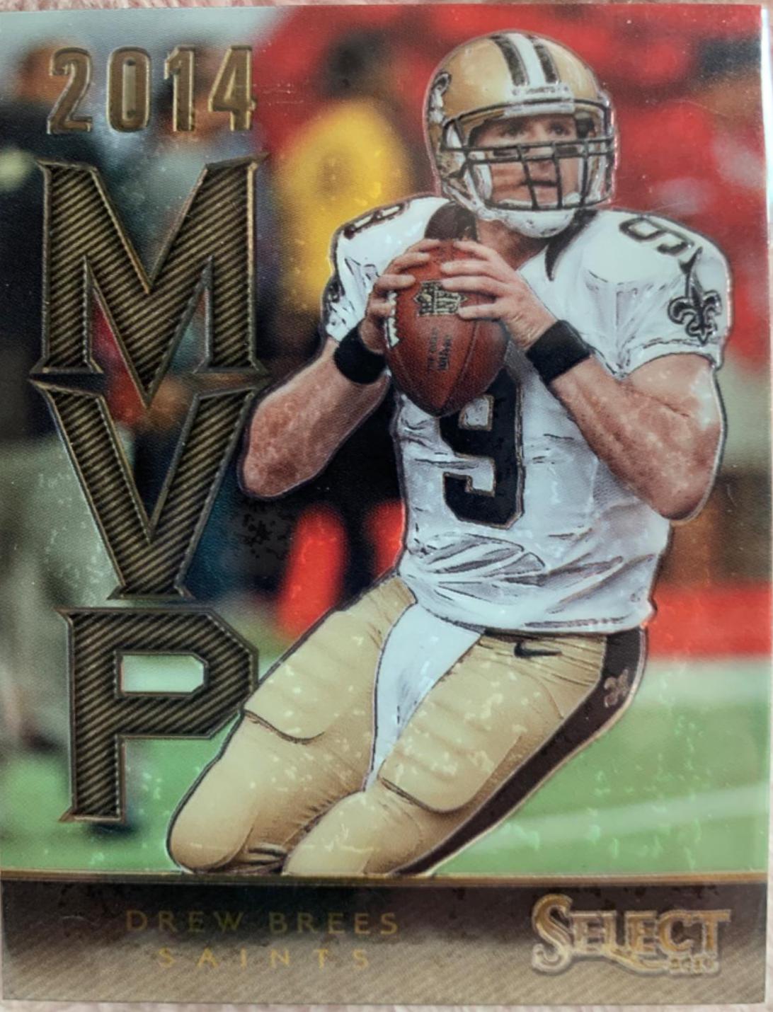 Drew Brees #12 Football Cards 2014 Panini Select MVP Selections
