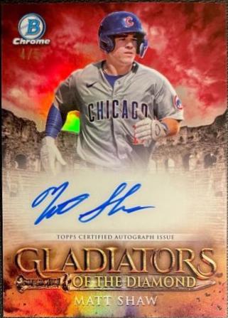 Matt Shaw [Red Refractor] #GDA-MS