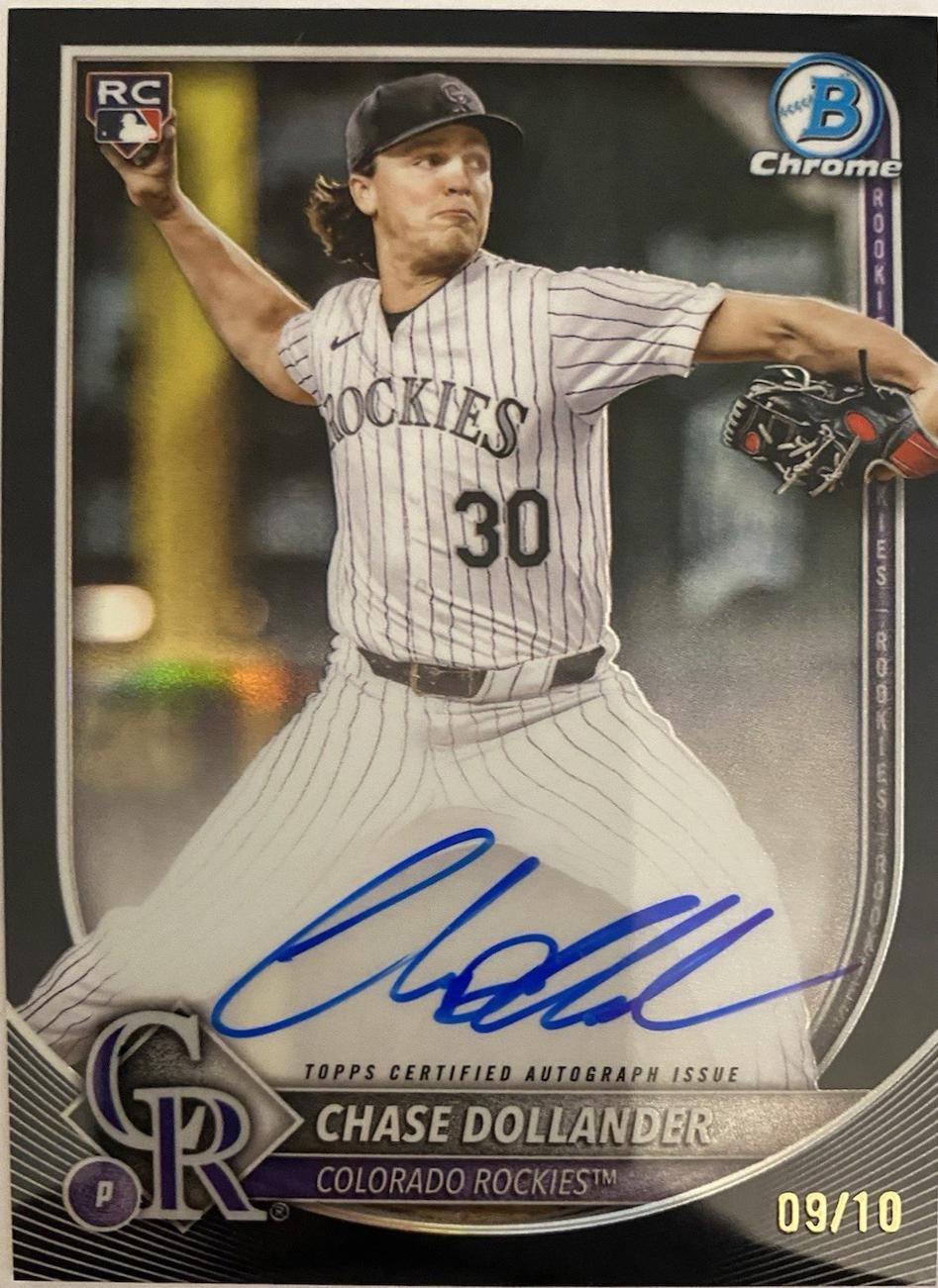 Chase Dollander [Black Refractor] #CRA-CD