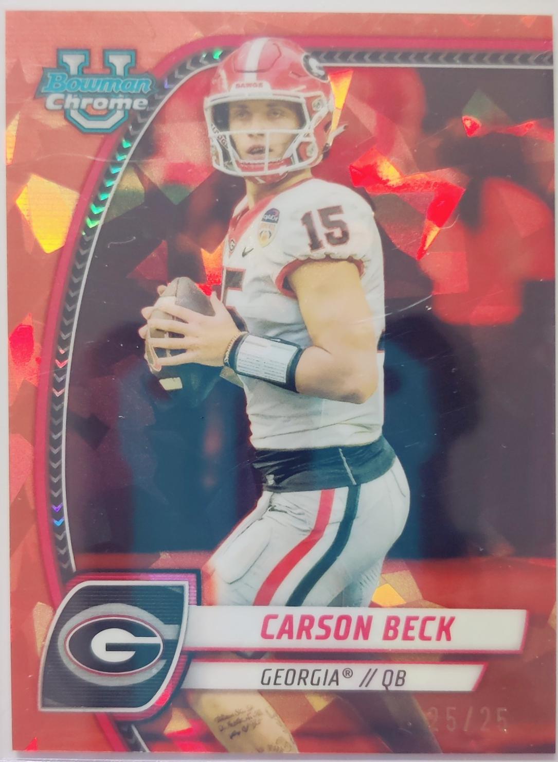 Carson Beck [Orange Sapphire] #2