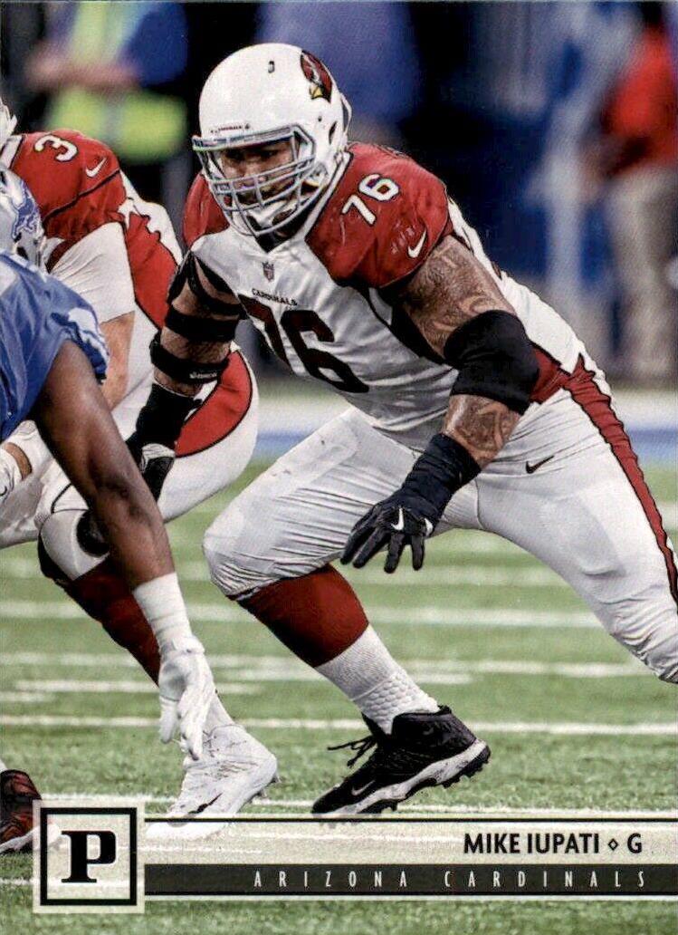 Mike Iupati #5 Football Cards 2018 Panini