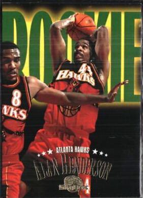 Alan Henderson #219 Basketball Cards 1995 Skybox Premium