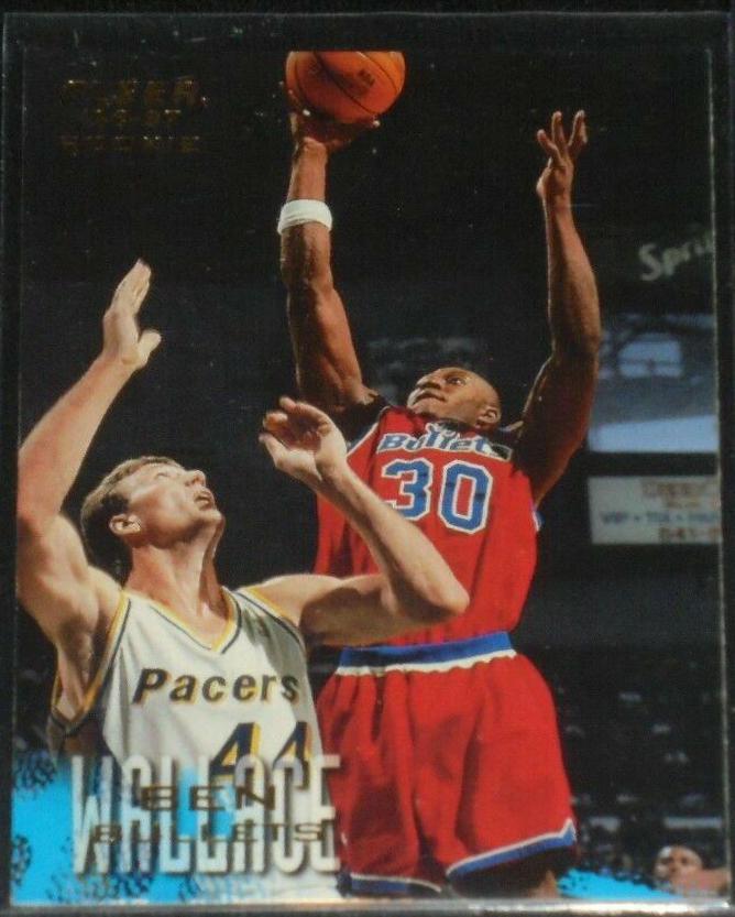 Ben Wallace #268 Basketball Cards 1996 Fleer