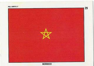 MOROCCO STICKER