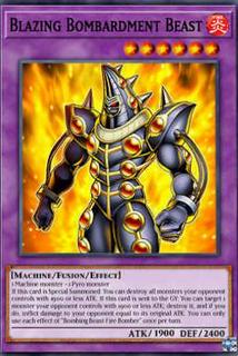 Blazing Bombardment Beast INFO-EN097