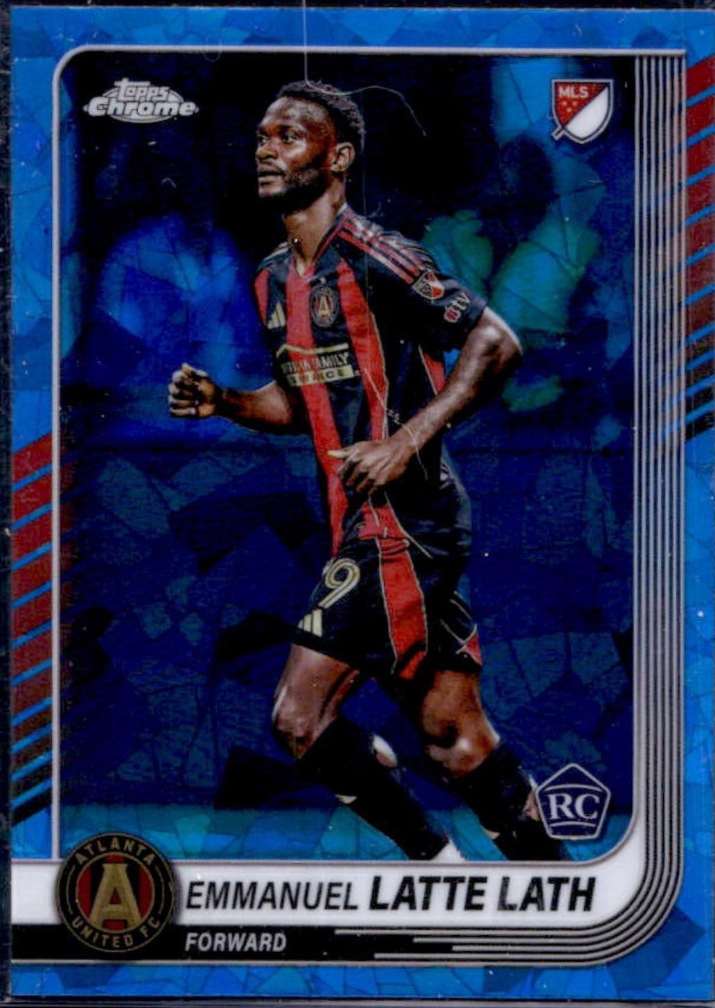 Emmanuel Latte Lath #153 2025 Topps Chrome Sapphire MLS