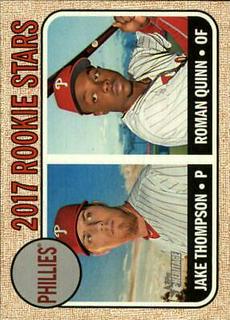Phillies 2017 Rookie Stars: Jake Thompson / Roman Quinn