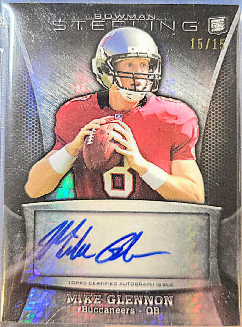 Mike Glennon #BSA-MG 2013 Bowman Sterling Football Autographs
