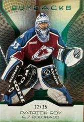 Patrick Roy [Emerald] #35 Hockey Cards 2019 Upper Deck Buybacks Prices