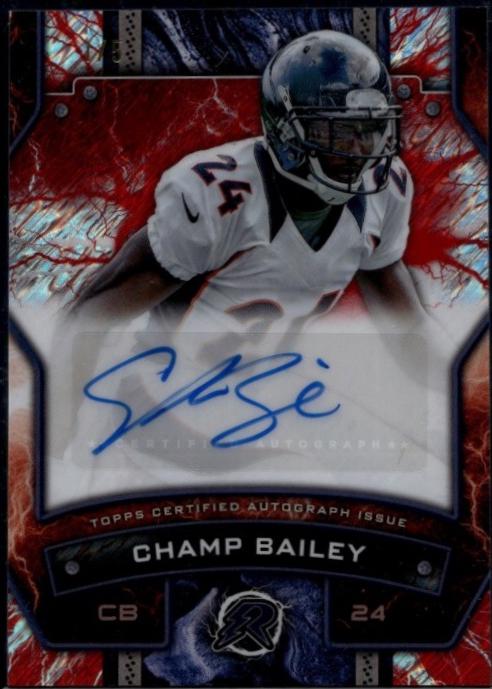 Champ Bailey [Red Static] #RS-CB