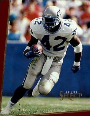 Chris Warren #26 Football Cards 1993 Panini Select