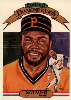 Dave Parker #12 Baseball Cards 1982 Donruss