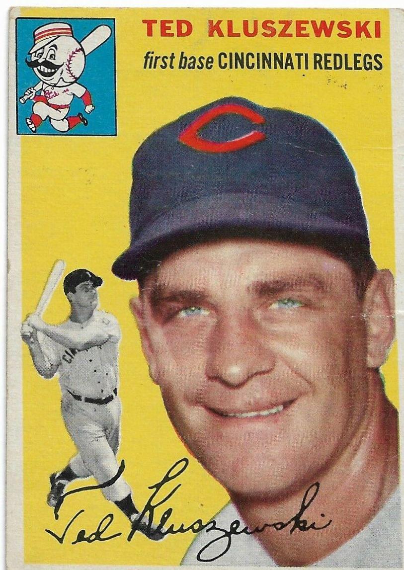 Ted Kluszewski #7 Baseball Cards 1954 Topps