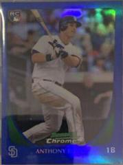 Anthony Rizzo [Blue Refractor] #70 Baseball Cards 2011 Bowman Chrome Draft Prices