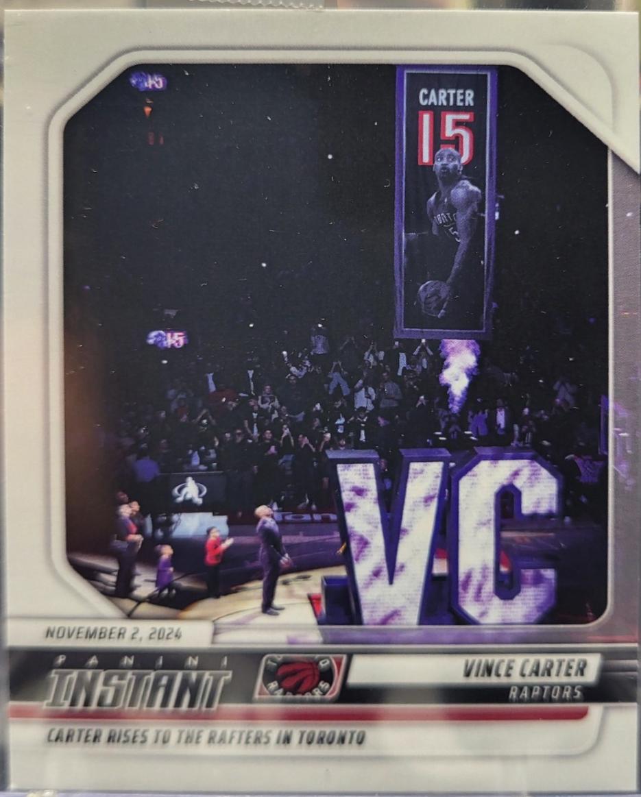Vince Carter #70 2024 Panini Instant NBA