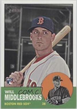 Will Middlebrooks #H651 2012 Topps Heritage Baseball