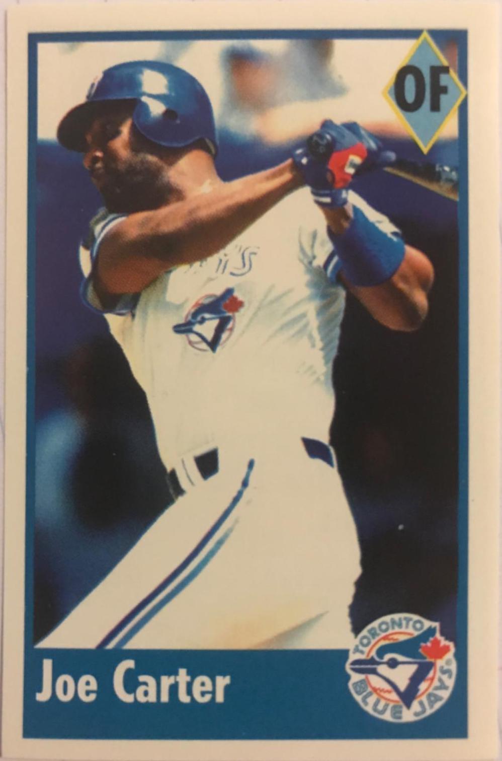 Joe Carter #85 Baseball Cards 1995 Fleer Panini Stickers
