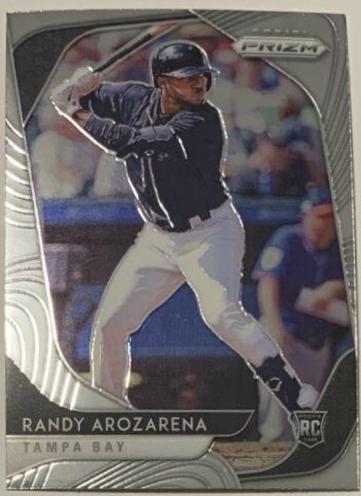 Randy Arozarena #53 Baseball Cards 2020 Panini Prizm