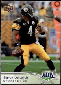 Byron Leftwich #6 Football Cards 2009 Upper Deck Super Bowl XLIII