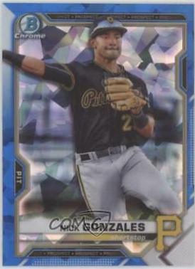 Nick Gonzales #BCP-34 2021 Bowman Sapphire Baseball
