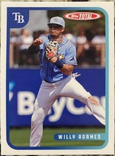 Willy Adames #6 Baseball Cards 2020 Topps Total