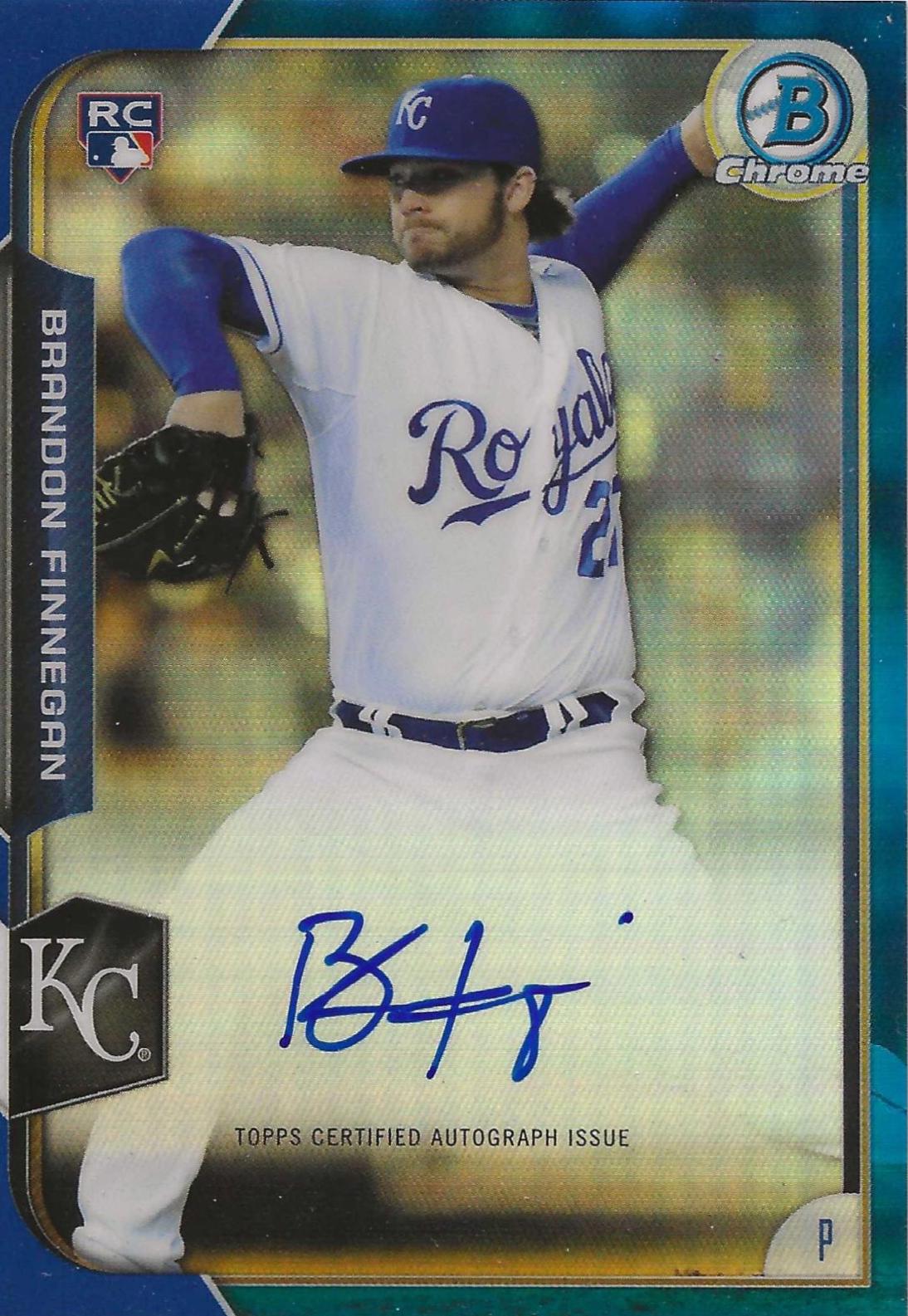 Brandon Finnegan [Blue Refractor] #BCAR-BF