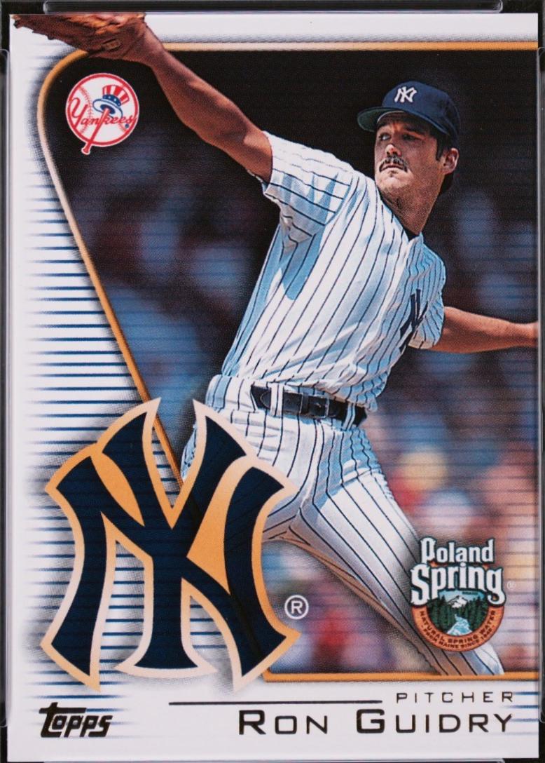 Ron Guidry #2 2004 Topps Poland Spring Yankees Baseball