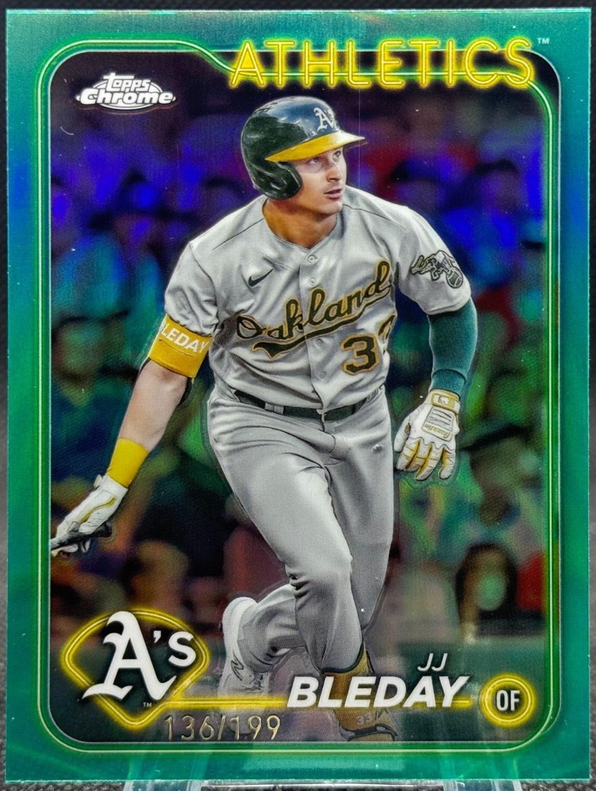 JJ Bleday [Aqua Refractor] #190