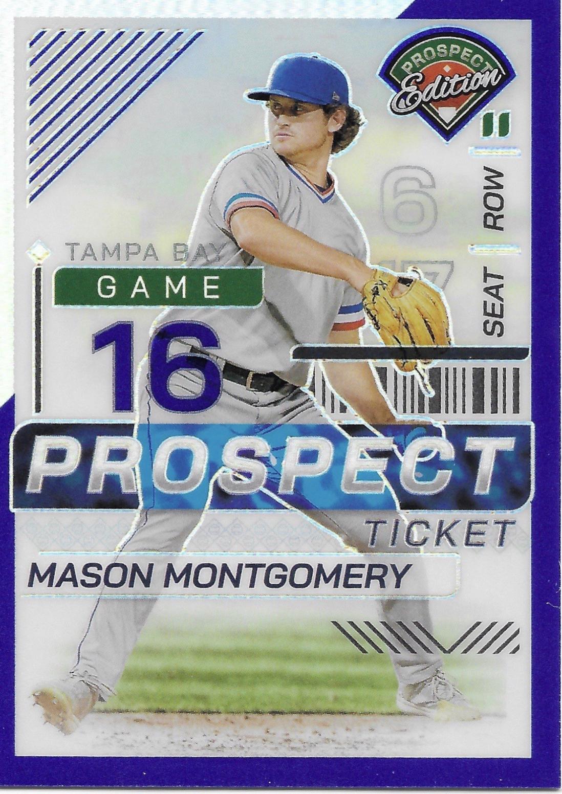 Mason Montgomery [Blue Ticket Holo] #29