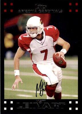 Matt Leinart #1 Football Cards 2007 Topps