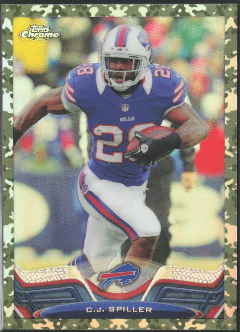 C.J. Spiller [Camo Refractor] #39
