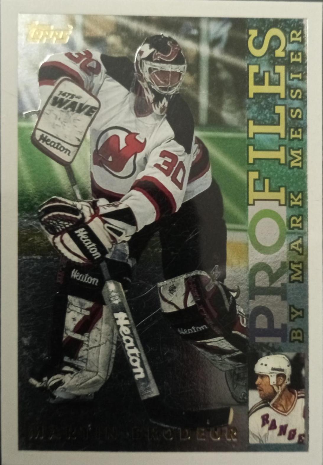Martin Brodeur #PF-6 Hockey Cards 1995 Topps Profiles