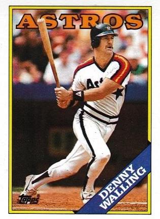 Denny Walling #719 Baseball Cards 1988 Topps