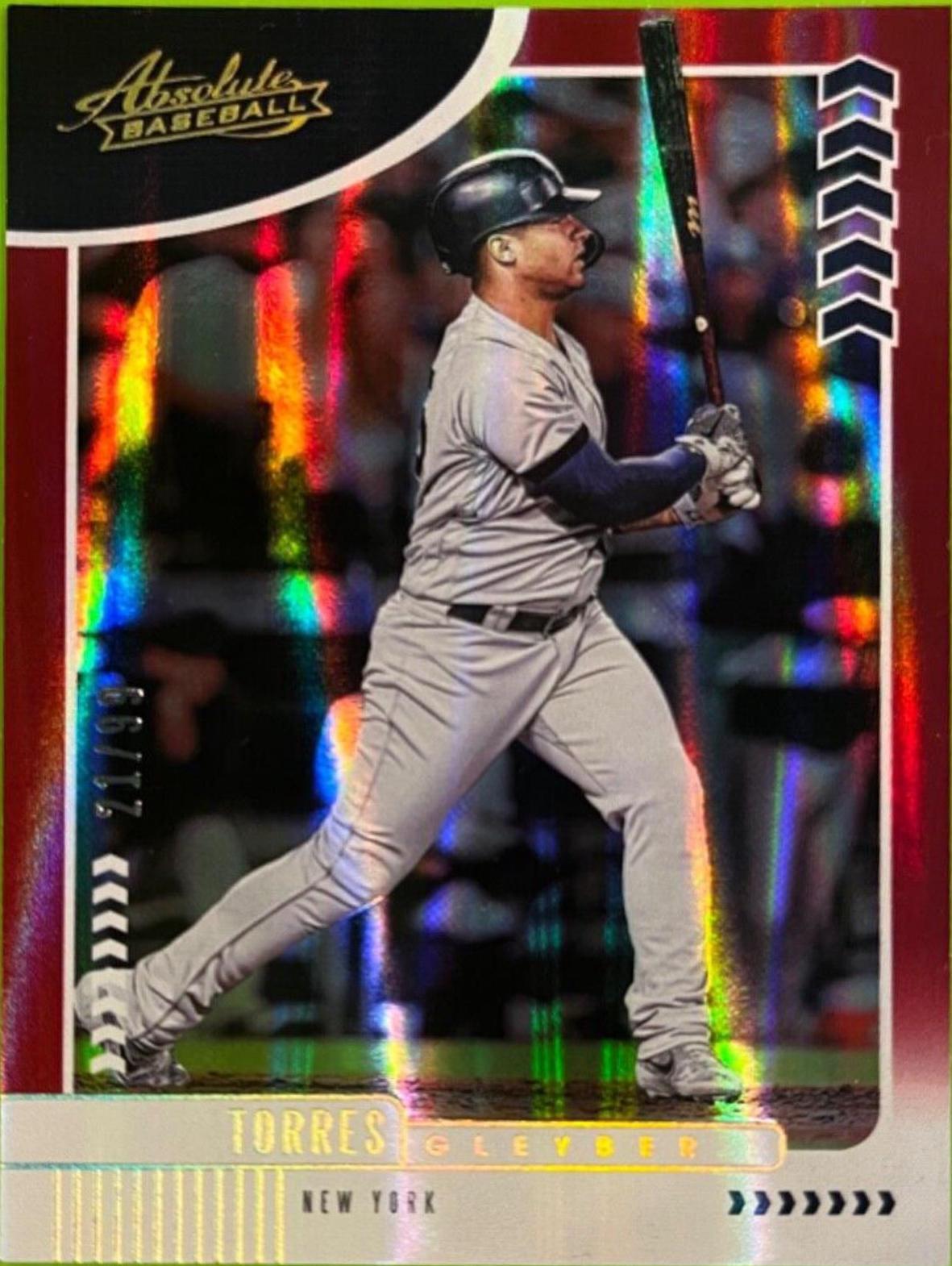 Gleyber Torres #55 2020 Panini Absolute Baseball