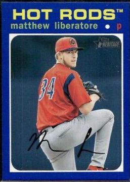 Matthew Liberatore #50 Baseball Cards 2020 Topps Heritage Minor League