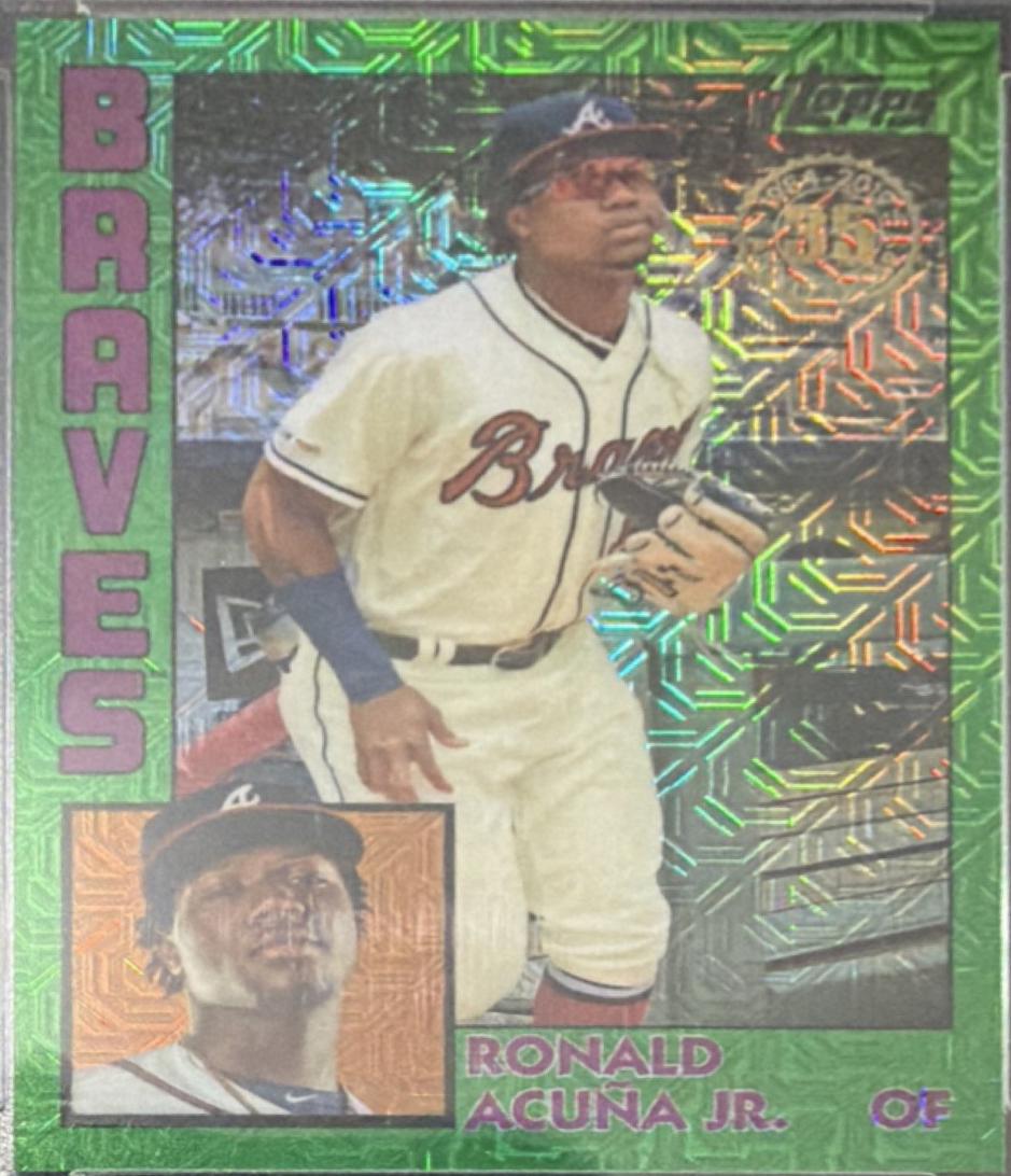 Ronald Acuna Jr. [Green Refractor] #T84U-6