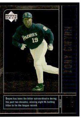 Tony Gwynn #54 Baseball Cards 2000 Upper Deck Legends