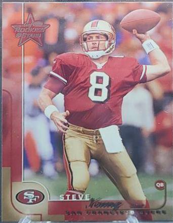 Steve Young #74 Football Cards 2000 Leaf Rookies & Stars