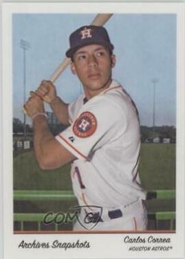 Carlos Correa #AS-CC Baseball Cards 2016 Topps Archives Snapshots