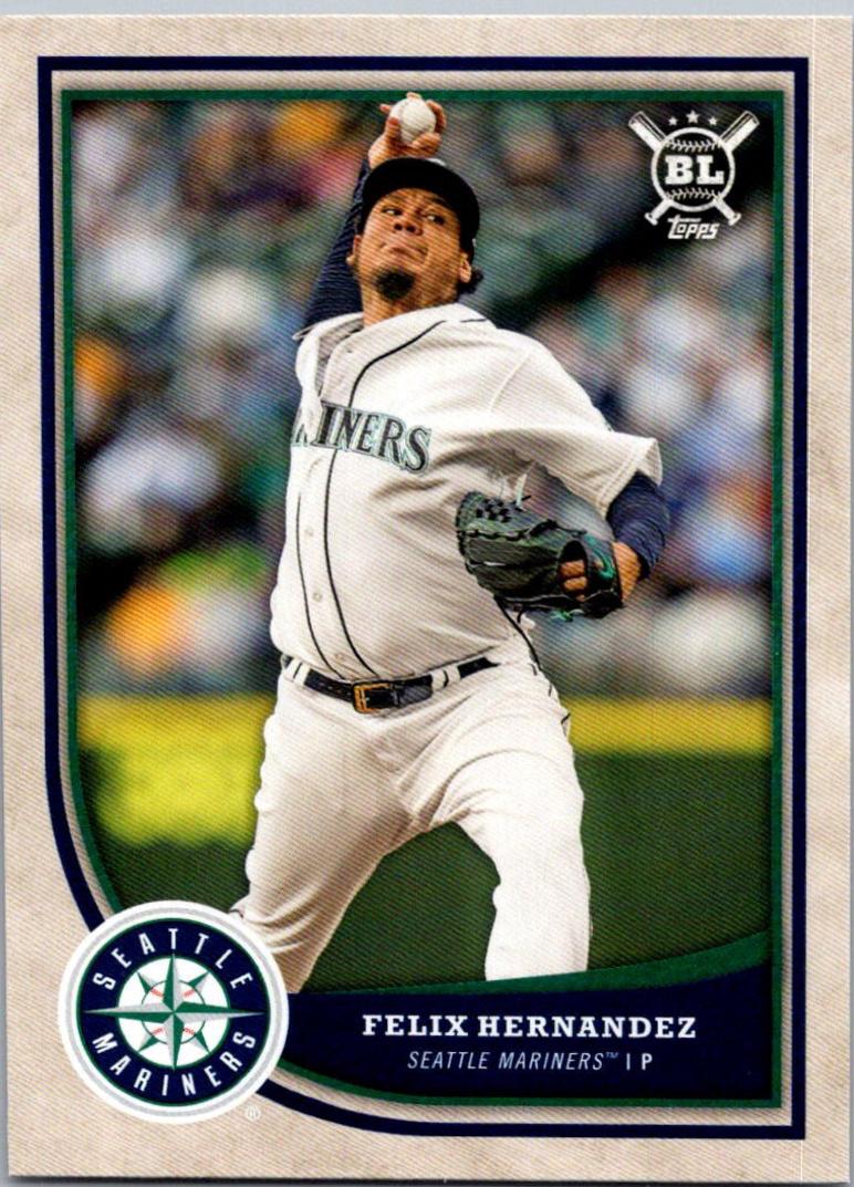 Felix Hernandez #8 Baseball Cards 2018 Topps Big League