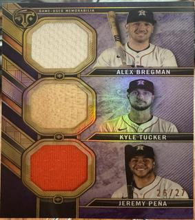 Kyle Tucker / Jeremy Pena / Alex Bregman