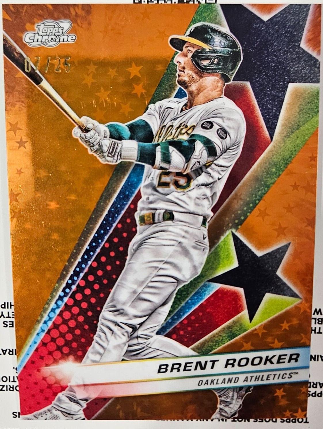 Brent Rooker [Orange Galactic Refractor] #SF-78