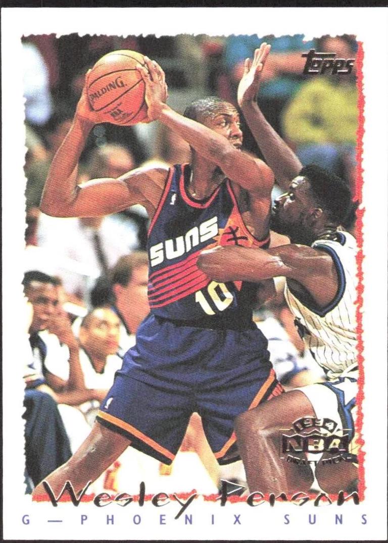 Wesley Person #392 Basketball Cards 1994 Topps