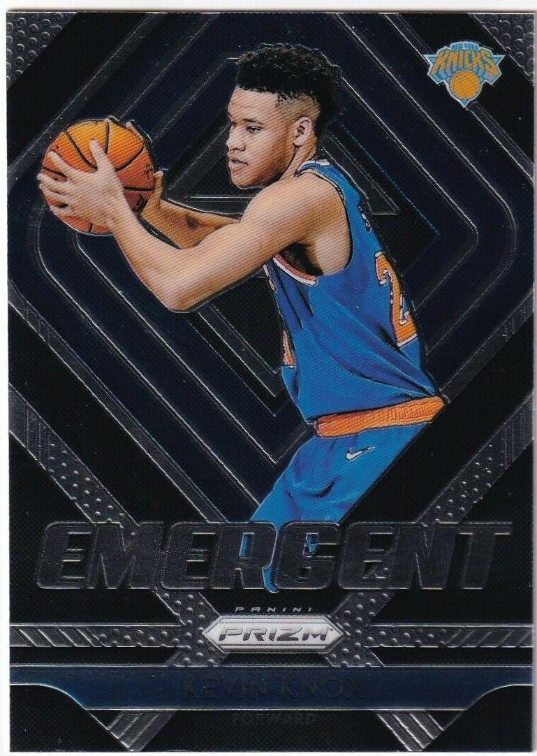Kevin Knox #9 Basketball Cards 2018 Panini Prizm Emergent