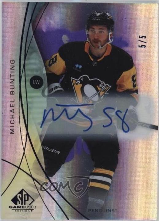 Michael Bunting [Purple Autograph] #35