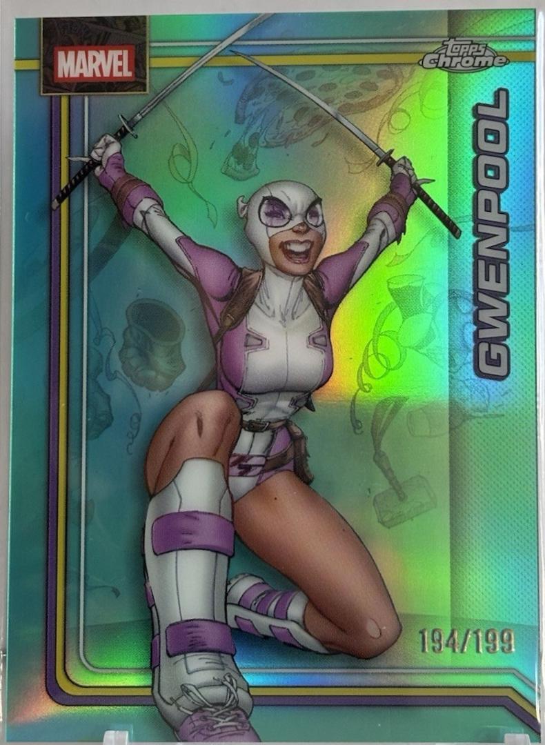 Gwenpool Aqua Refractor