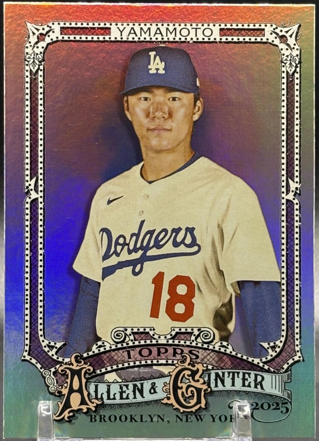 Yoshinobu Yamamoto [Silver] #138 Prices | 2025 Topps Allen and