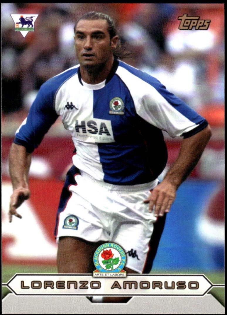 Lorenzo Amoruso #BR2 2003 Topps Premier Gold Soccer